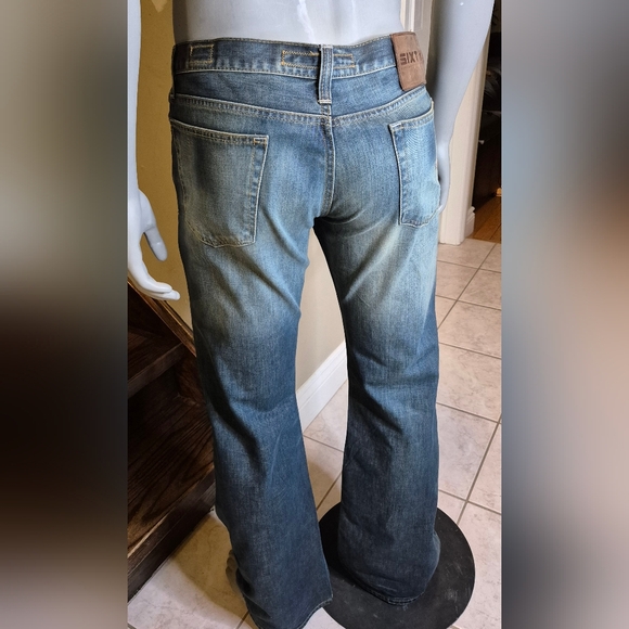 Sixty Brand Men's Straight Jeans - Stylish Blue - Picture 3 of 10
